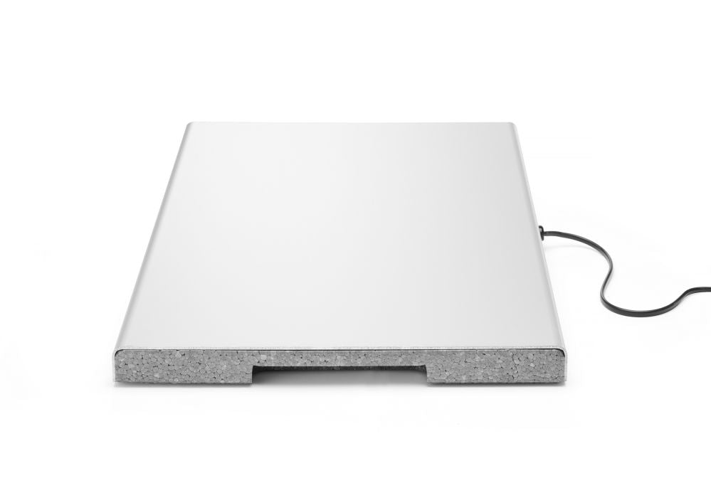 Warmhoudplaat, HENDI, 230V/190W, 530x325x(H)30mm
