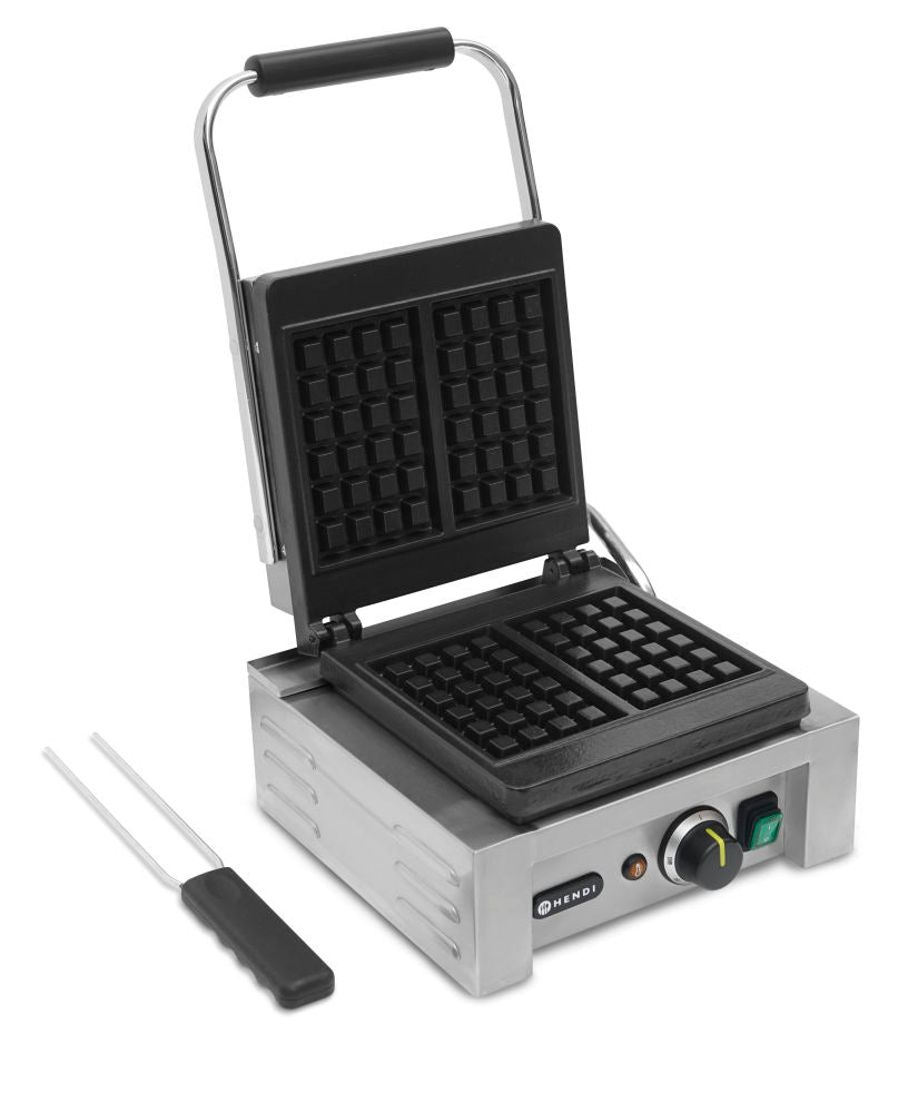 Wafelijzer 'Luiks', HENDI, 230V/1500W, 320x437x(H)251mm