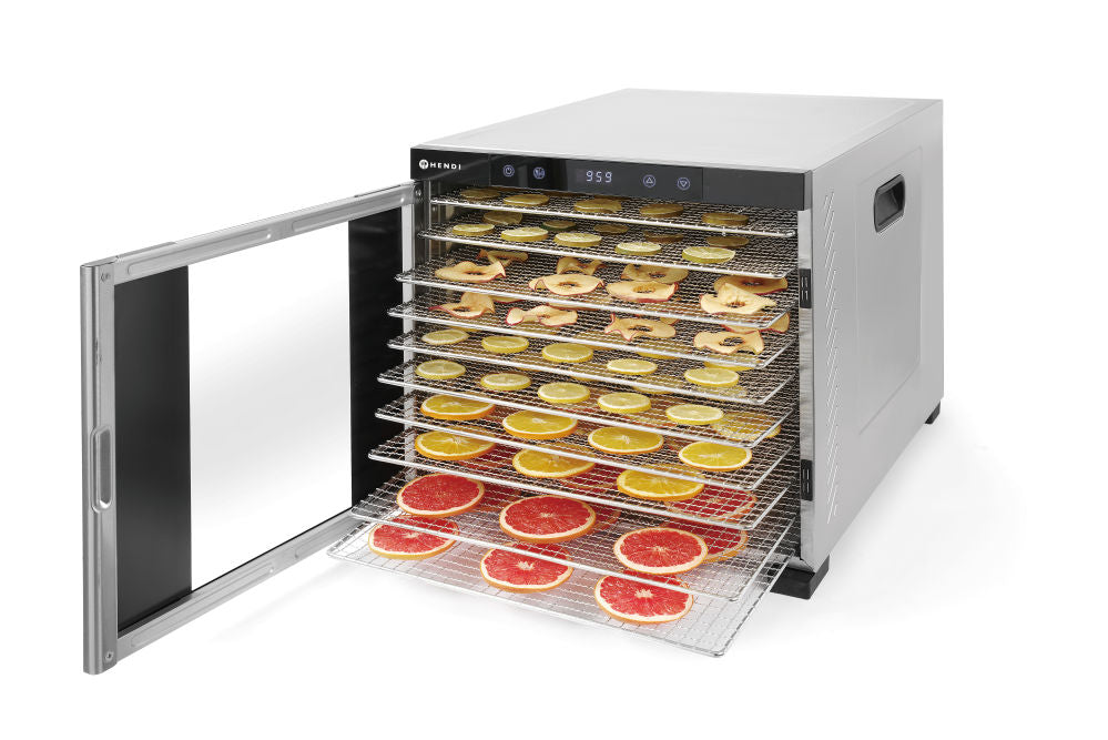 Voedseldroger Profi Line 10 trays, HENDI, Profi Line, 10 trays, 230V/1000W, 417x535x(H)430mm