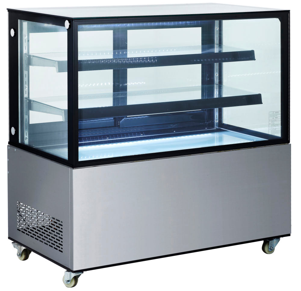 Koelvitrine met 2 schappen, Arktic, 610L, 230V/500W, 1815x675x(H)1210mm
