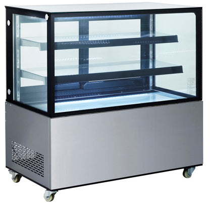 Koelvitrine met 2 schappen, Arktic, 610L, 230V/500W, 1815x675x(H)1210mm