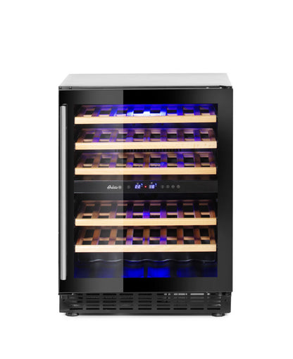 Wijnklimaatkast, 2 zones, 46 flessen, Arktic, 133L, 220-240V/90W, 595x588x(H)820mm