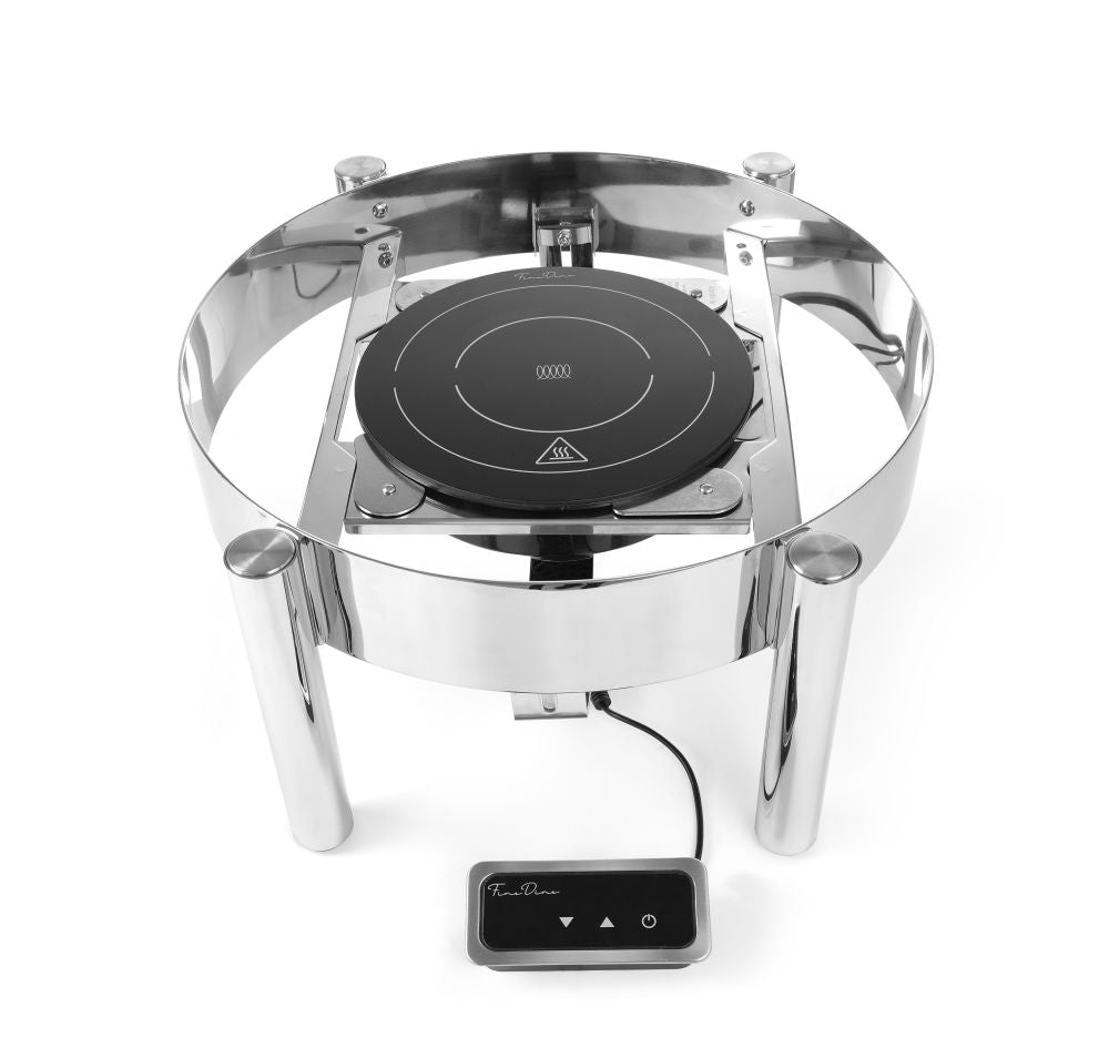 Inductie warmhoudplaat 800W, Fine Dine, 230V/800W, ø245x(H)68mm