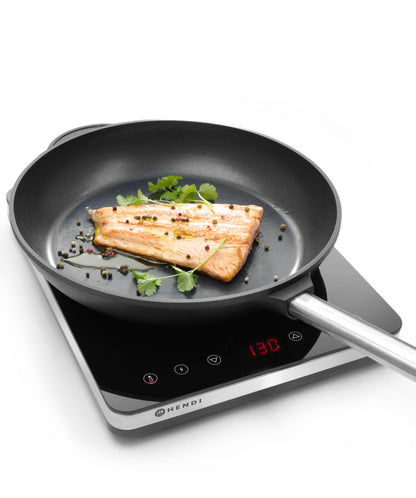 Inductie kookplaat model 2000, HENDI, Kitchen Line, 230V/2000W, 296x370x(H)46mm