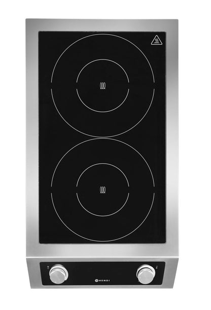 Inductie kookplaat model 7000, HENDI, Profi Line, 400V/7000W, 405x698x(H)145mm