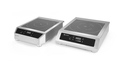 Inductie kookplaat model 3500 D XL, HENDI, Profi Line, 230V/3500W, 390x500x(H)120mm