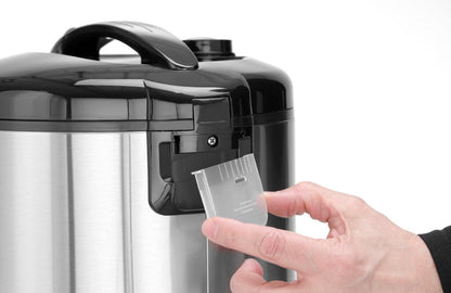 Rijstkoker met stoomfunctie, HENDI, Profi Line, 1,8L, 230V/700W, ø280x(H)285mm