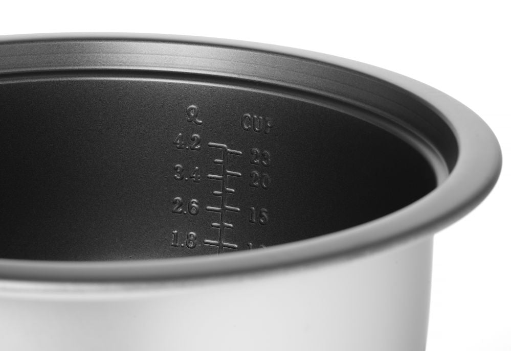 Rijstkoker 4,2 L, HENDI, Kitchen Line, 4,2L, 230V/1550W, 420x380x(H)240mm