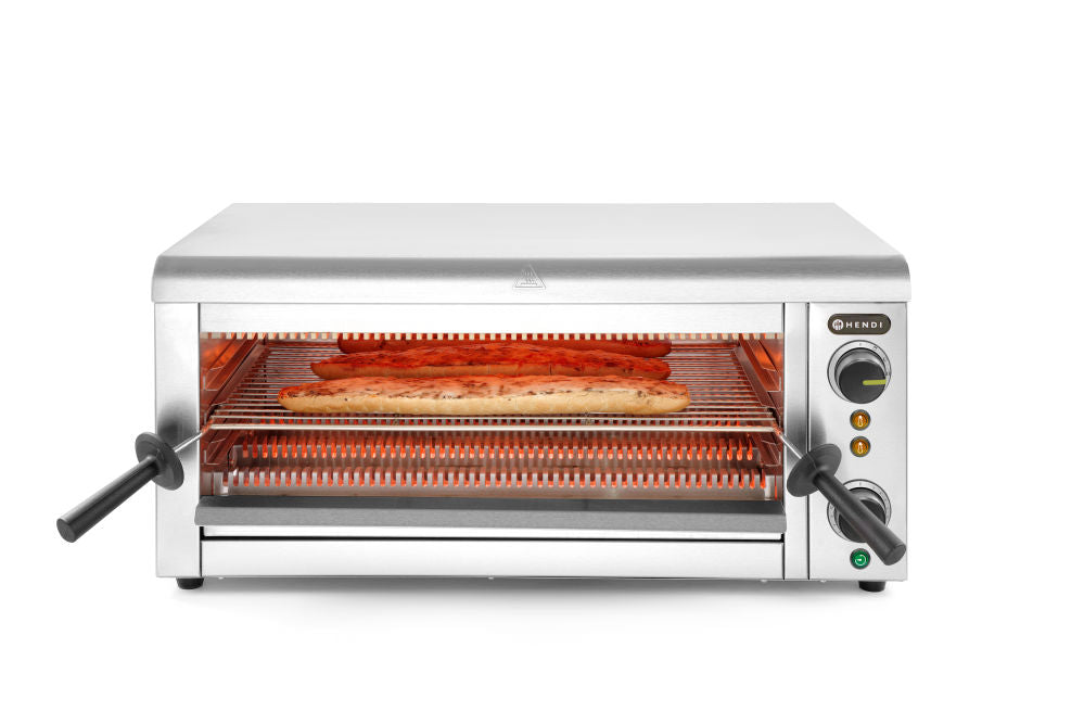 Salamander Grill met Quartz infraroodelementen, HENDI, 230V/3645W, 689x397x(H)318mm