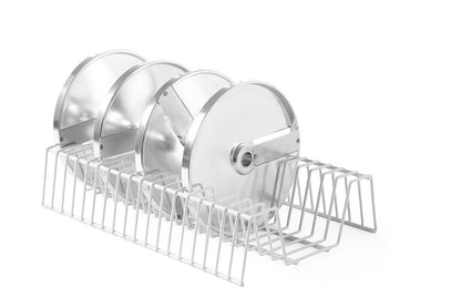 Rek voor 18 groentesnijder messen, HENDI, 400x250x(H)90mm