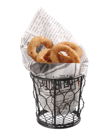 Draadmandje basic rond, HENDI, ø120x(H)110mm