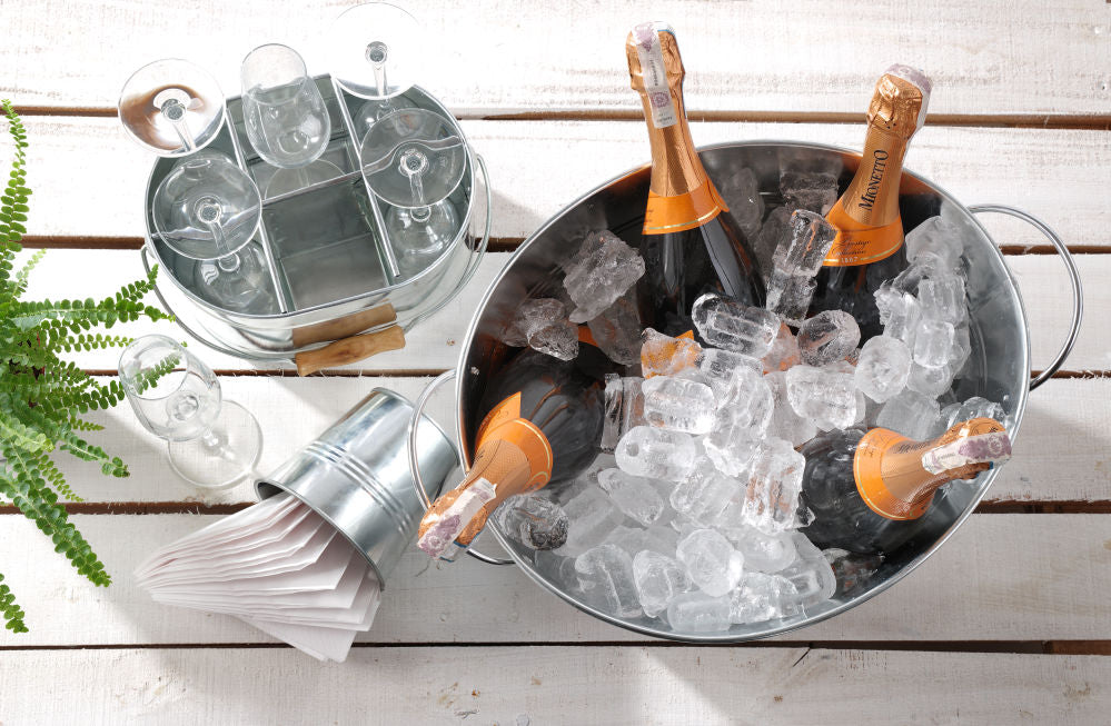 IJsemmer metaal, HENDI, 400x330x(H)220mm