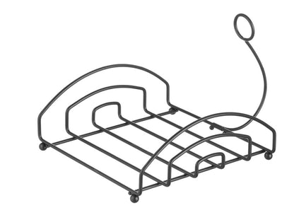 Servettenhouder zwart, HENDI, 205x210mm