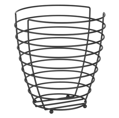 Fruitkorf zwart, HENDI, ø230x(H)250mm