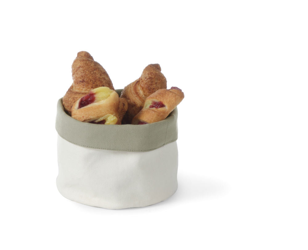 Broodzak rond, HENDI, Donkergrijs, ø250x(H)160mm