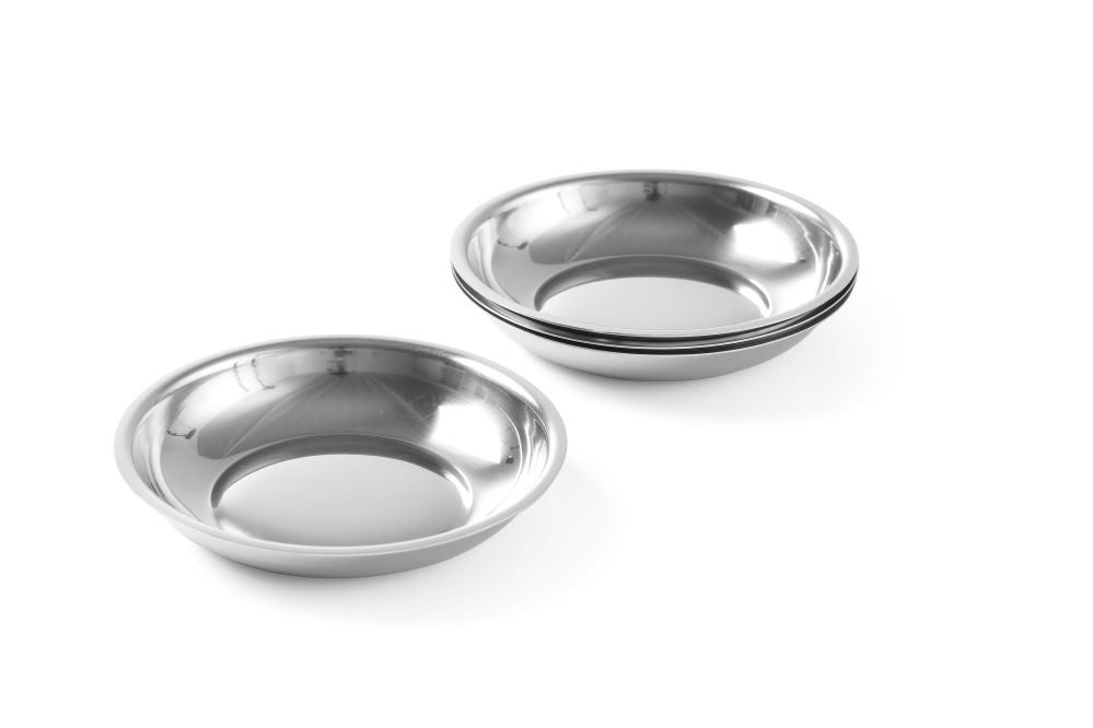 Suiker- slagroomschaaltje, HENDI, 6 st., ø65x(H)20mm