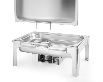 Chafing dish GN 1/1 satin finish, HENDI, Profi Line, 9L, 570x430x(H)290mm