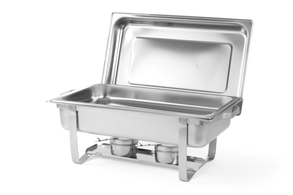 2x Chafing dish Gastronorm 1/1, HENDI, Kitchen Line, 9L, 600x358x(H)295mm