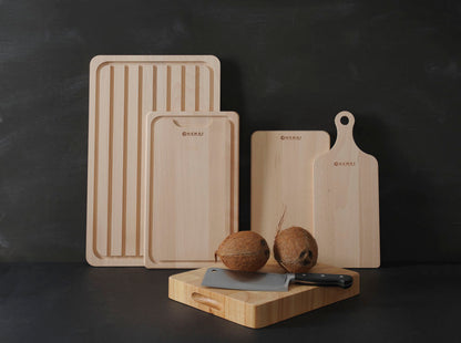 Snijplank, HENDI, GN 1/2 & GN 1/1, Hout - Rubberwood