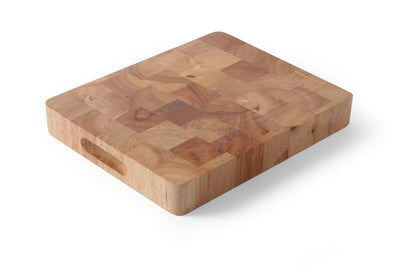 Snijplank, HENDI, GN 1/2 & GN 1/1, Hout - Rubberwood