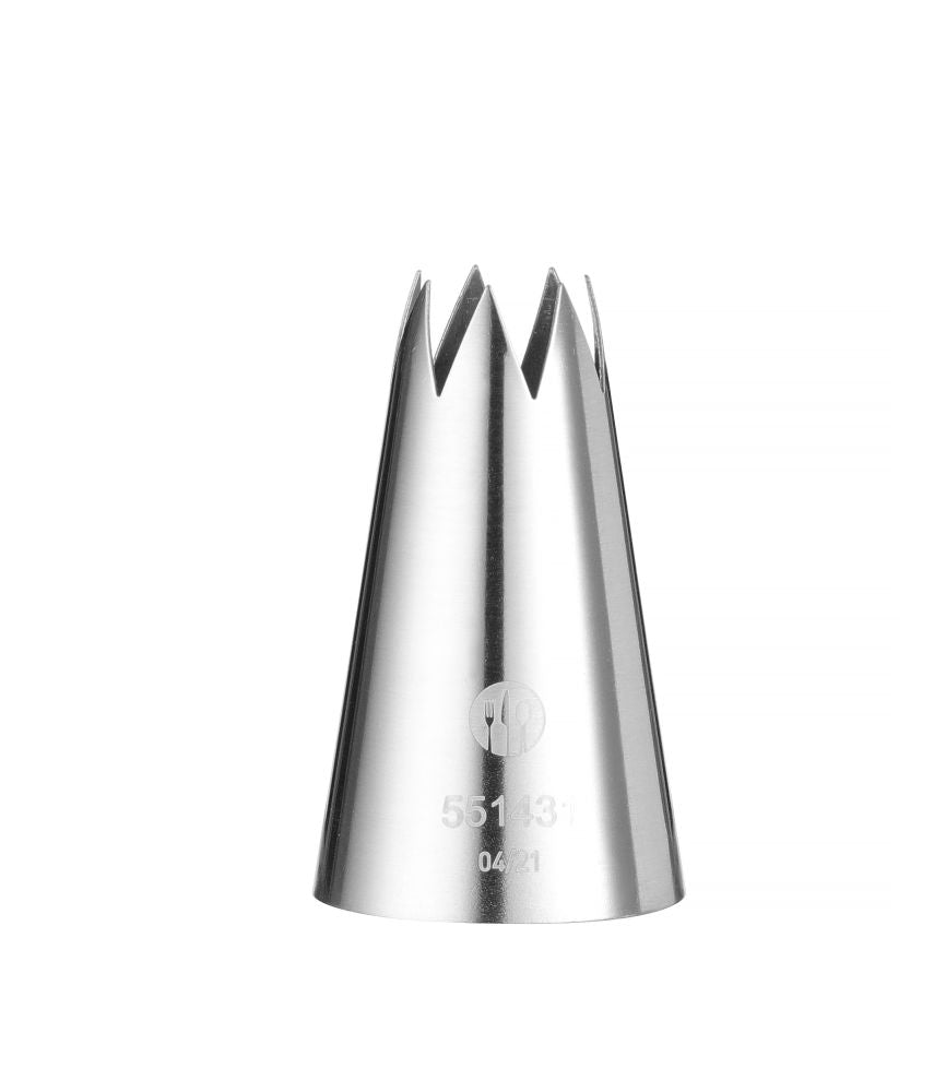 Spuitmondjes - gekarteld, HENDI, ø6-8-10-12-14