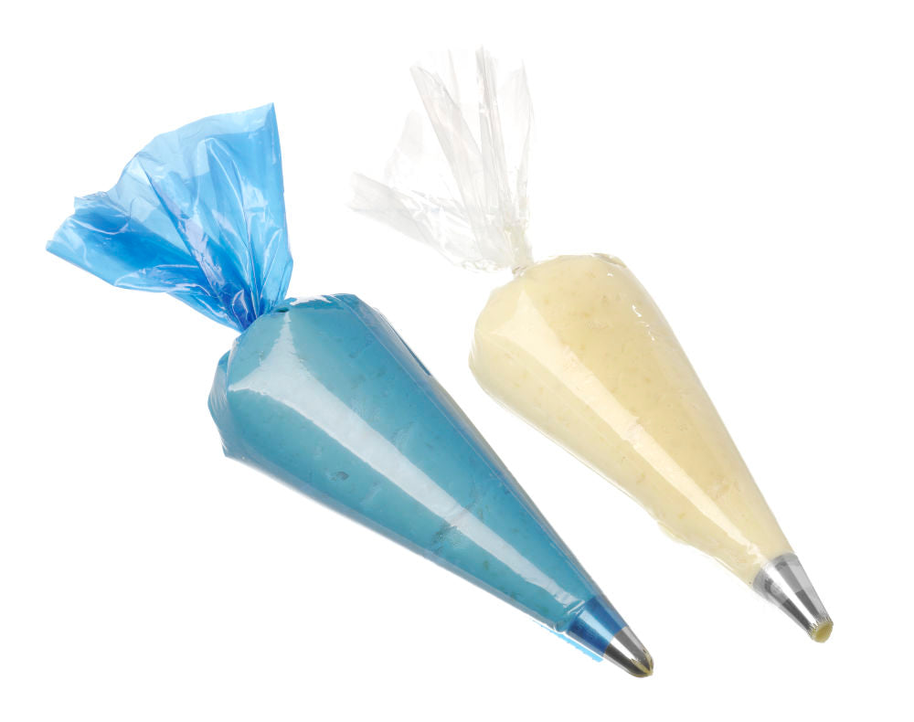 Spuitzakken, HENDI, transparant, 100 st.