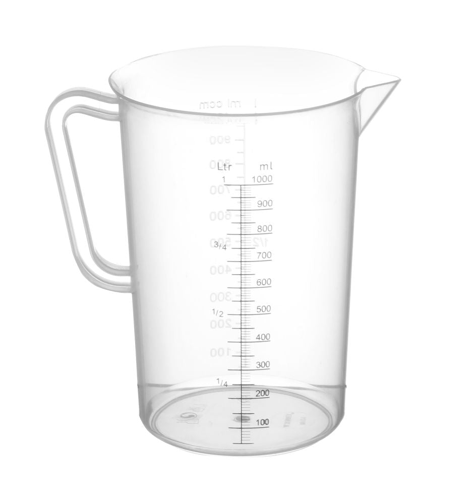 Maatbeker polypropyleen, HENDI, Diverse maten