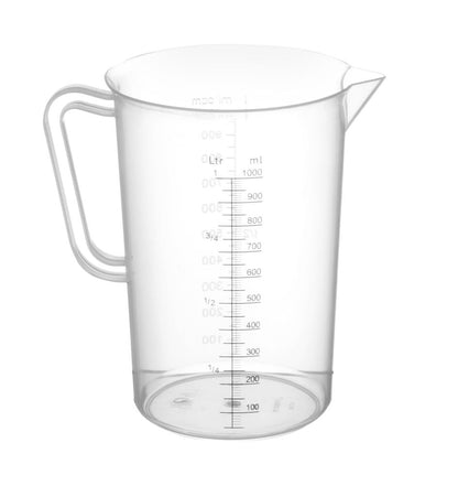 Maatbeker polypropyleen, HENDI, Diverse maten