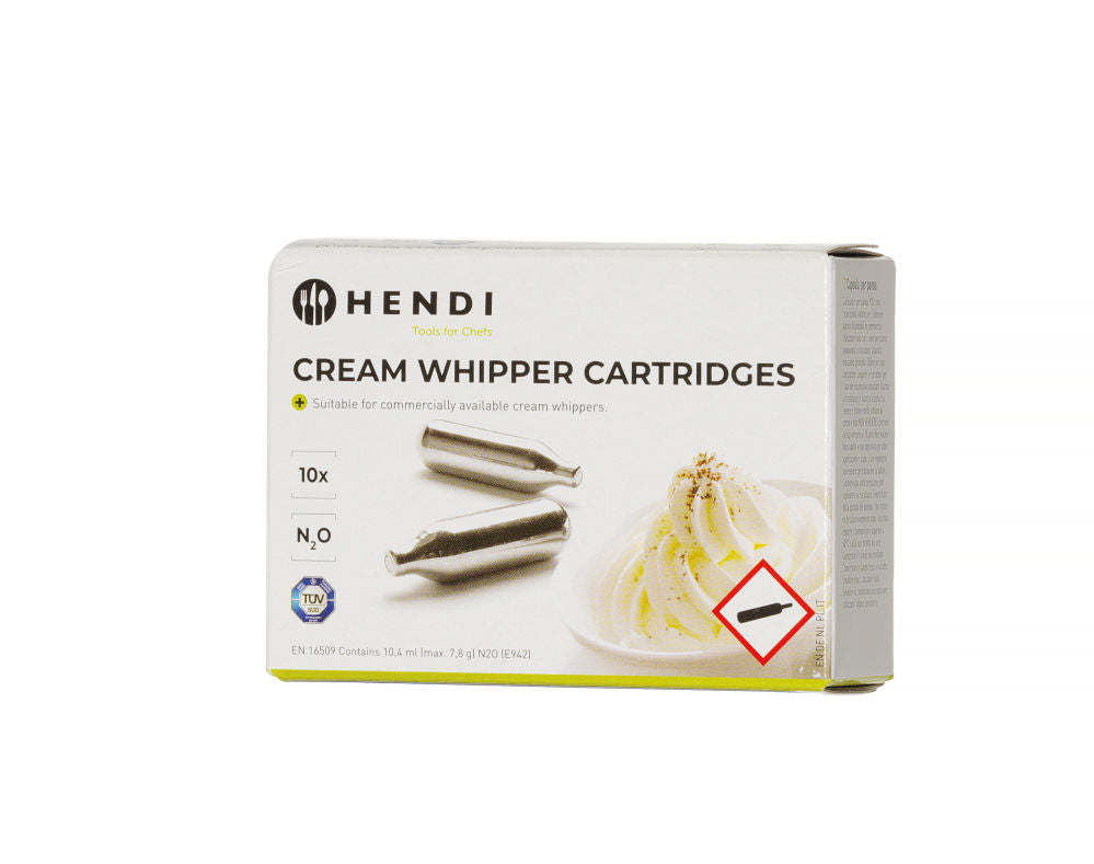 Slagroompatronen, HENDI (10 stuks, 24 stuks, 50 stuks)