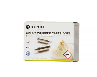 Slagroompatronen, HENDI (10 stuks, 24 stuks, 50 stuks)