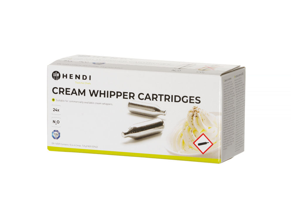Slagroompatronen, HENDI (10 stuks, 24 stuks, 50 stuks)