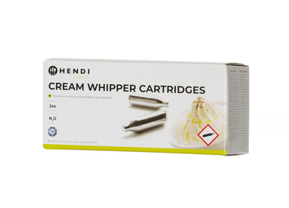 Slagroompatronen, HENDI (10 stuks, 24 stuks, 50 stuks)