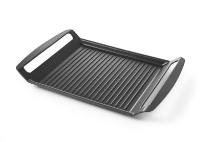Grillplaat voor inductie kookplaten, HENDI, 390x260x(H)35mm