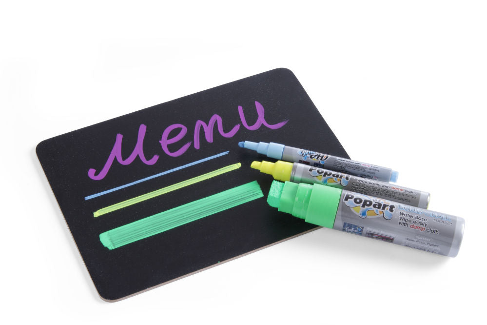 Tafel krijtbord - 2 st., HENDI, 2 st.