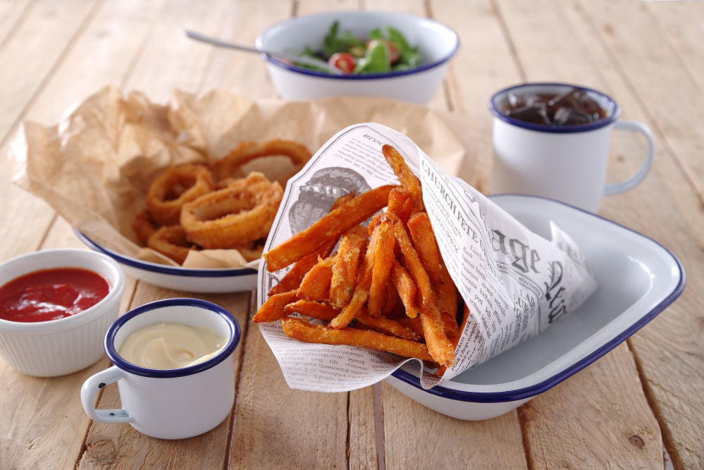 Vetvrij papieren inlegvel voorgevormd - 150 st., HENDI, 150 st., 160x160x(H)50mm