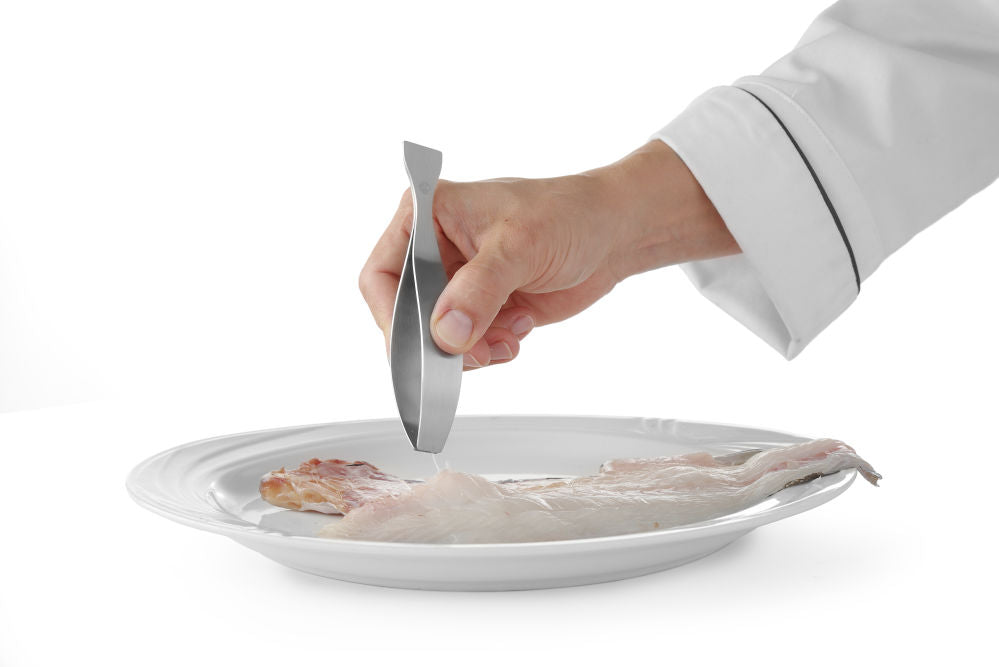 Vispincet platte bek, HENDI, (L)135mm