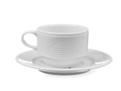 Schotel voor koffie en cappuccinokop, HENDI, ø150mm