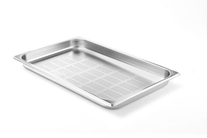 Gastronormbak GN 1/1 geperforeerd, HENDI, Profi Line, 5L, (H)40mm