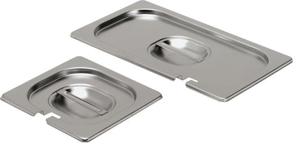 Deksel voor GN containers met lepeluitsparing, HENDI, Profi Line, GN 1/6, 176x162mm