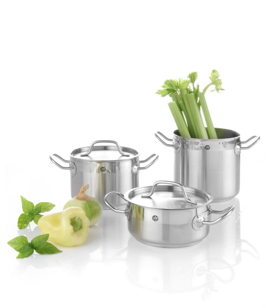 Kookpan laag - met deksel, HENDI, Profi Line