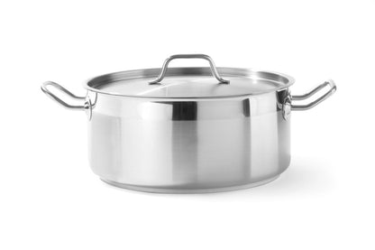 Kookpan laag - met deksel, HENDI, Profi Line