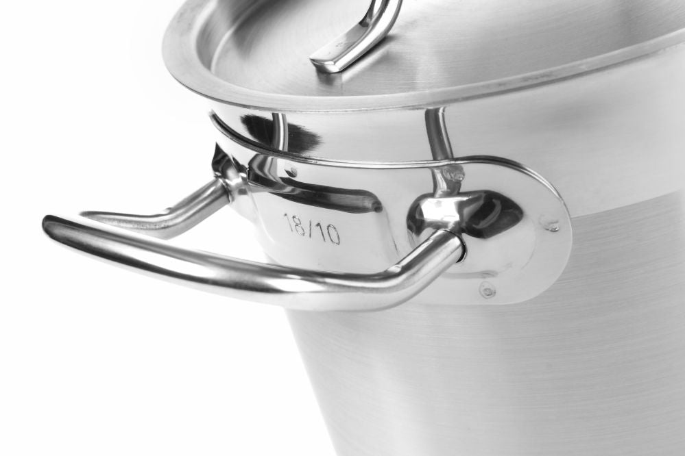 Kookpan hoog - met deksel, HENDI, Profi Line, 3L- 95L