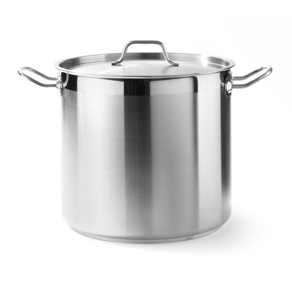 Kookpan hoog - met deksel, HENDI, Profi Line, 3L- 95L