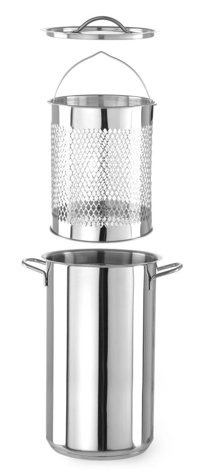 Asperge- en pastapan XL, HENDI, 5,5L, ø162x(H)280mm