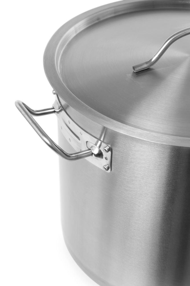 Kookpan met deksel, HENDI, Budget Line, 25L, ⌀345x(H)350mm