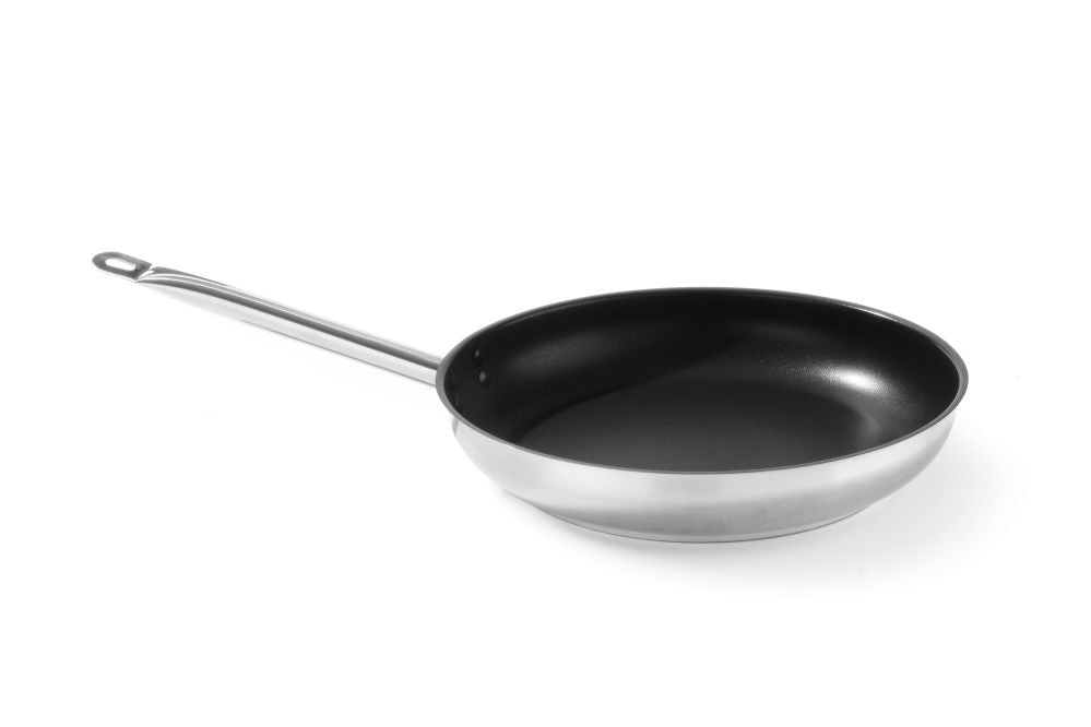 Koekenpan met antiaanbaklaag - zonder deksel, HENDI, Profi Line, ø320x(H)55mm
