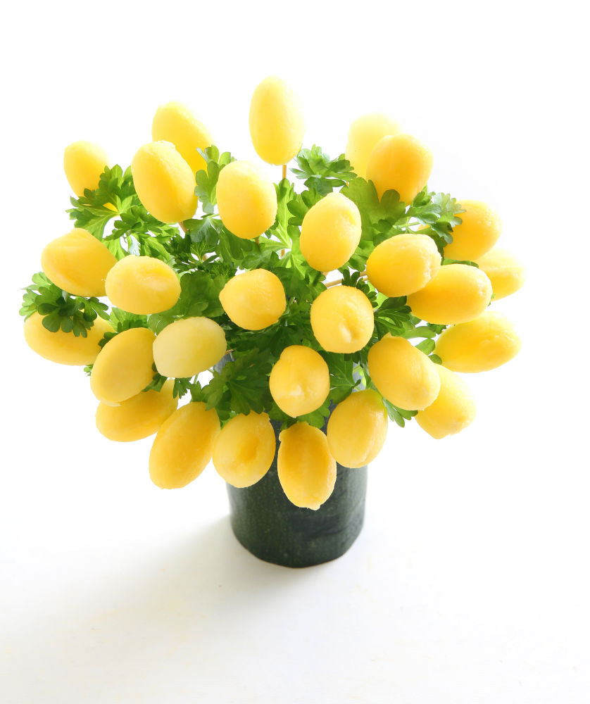 Meloenbolletjeslepel ovaal, HENDI, Zwart, (L)160mm