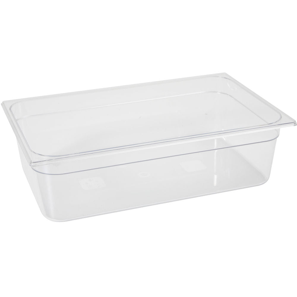Gastronormbak GN 1/1 polycarbonaat, HENDI, Profi Line, 9L, Transparant, 530x325x(H)65mm