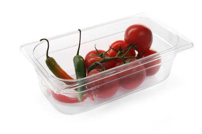 Geperforeerde rooster tray voor GN containers, HENDI, Profi Line, Transparant