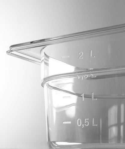 Geperforeerde rooster tray voor GN containers, HENDI, Profi Line, Transparant